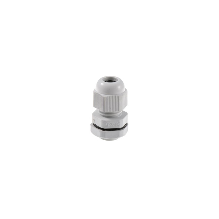 Kabelverschraubung grau M12/PVC