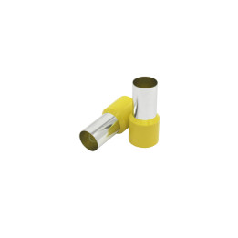 Embout isolé 70 mm2/20 mm, jaune, 50 pcs