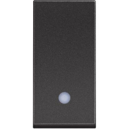 One-way switch 1P 10 AX - 250 Vac - lightable