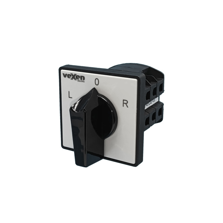 Commutateur à came d'inversion de moteur RS03211U L-0-R 3P 32A
