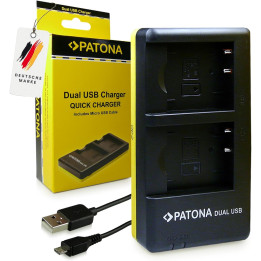 Patona PT1954 Dual USB Charger for Sony NP-BN1 Batteries