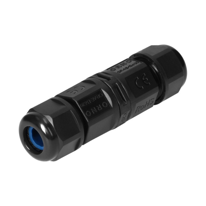 Cable Connector, Straight with quick connector, IP68 5x4mm?, 400V/25A