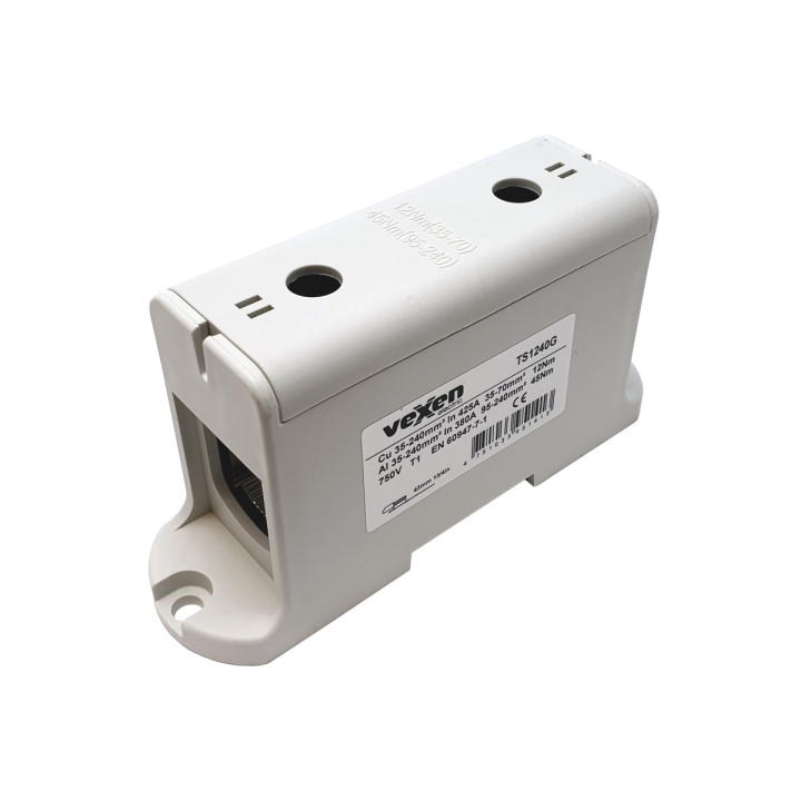 Bornier universel TS1240G L Al/Cu 35-240 mm2