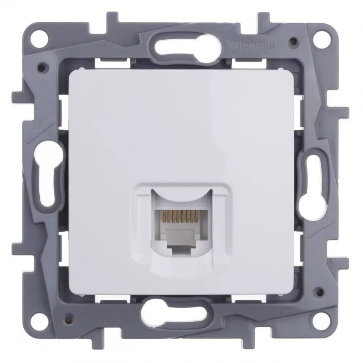 Legrand Niloe RJ45 Cat5 UTP розетка белая