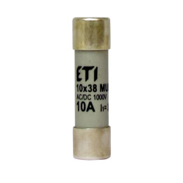 Fuse link, CH10x38 MM 16A/1000V AC/DC