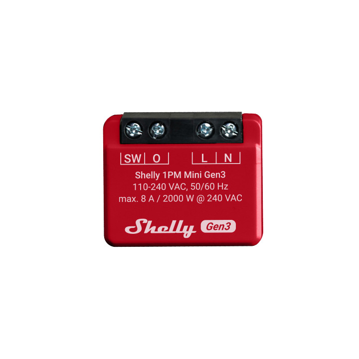 Shelly 1PM Mini Gen3 x2