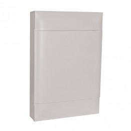 ARMOIRE LEGRAND 3X18M SURFACE BLANCHE PORTE TERRE + BORNIER NEUTRE