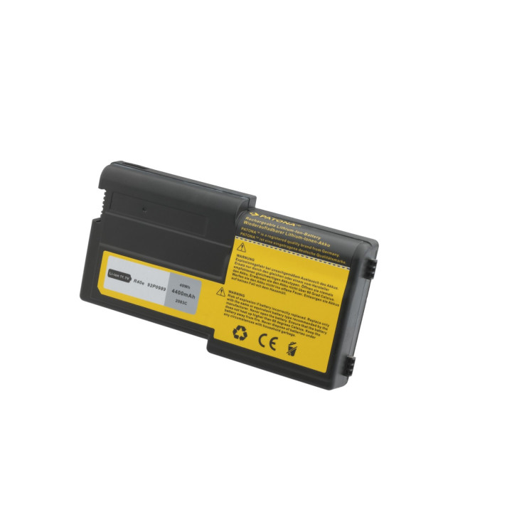 Patona PT2083 Battery for IBM ThinkPad R40e 4400mAh 10.8V Li-Ion