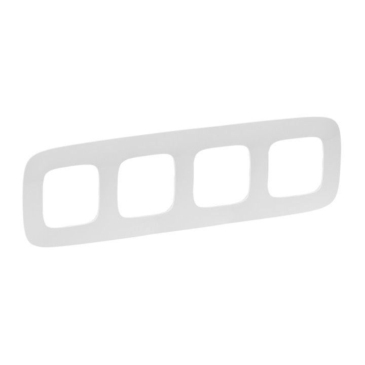 Assiette Valena Allure - 4 postes - blanc