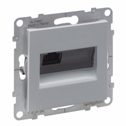 SUNO RJ45 socket category 6 UTP aluminium
