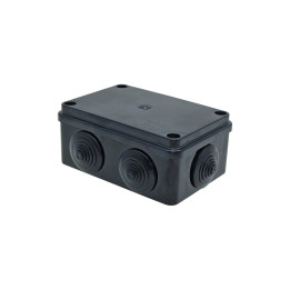 S-BOX коробка IP65 120x80x50mm UV, черная