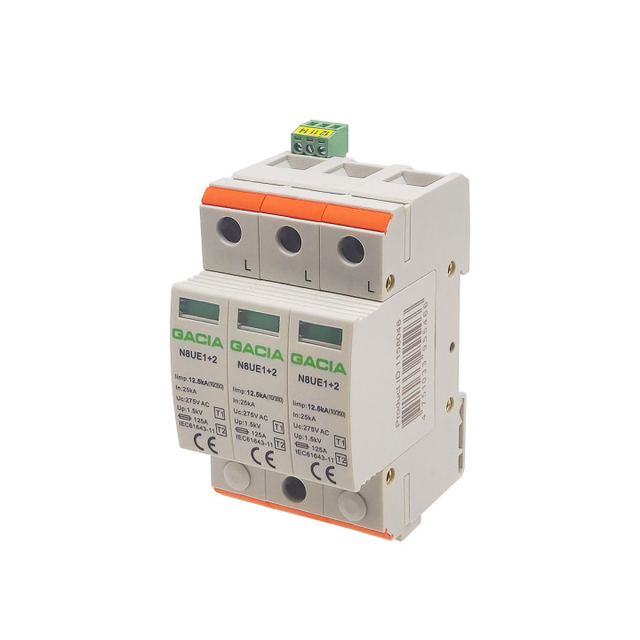 N8UE-1+2 275V 3P R ограничитель перенапряжения