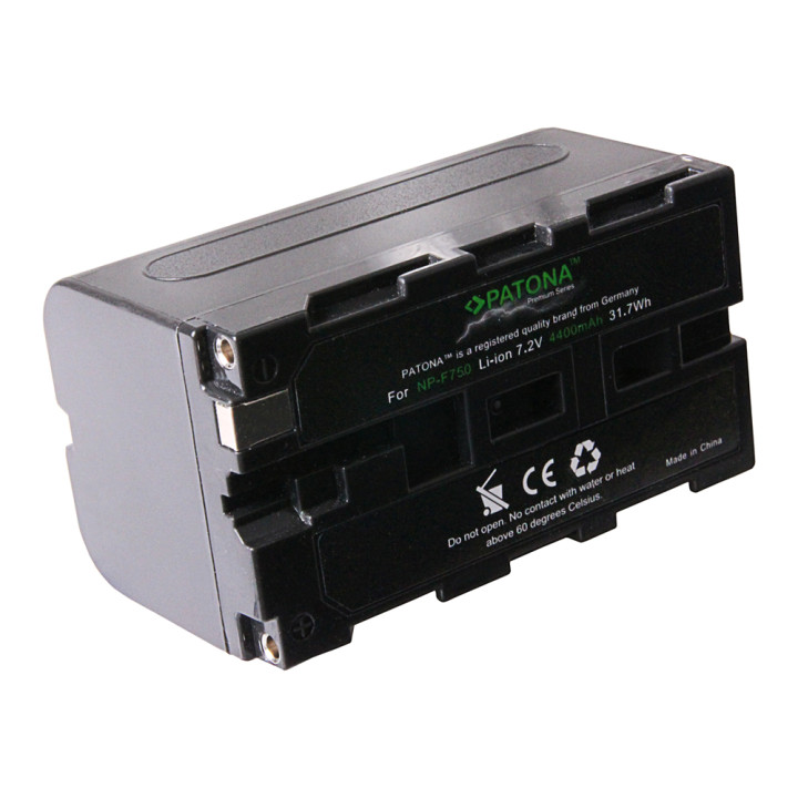 Patona PT1176 Premium Li-Ion Battery 4400mAh for Sony NP-F550