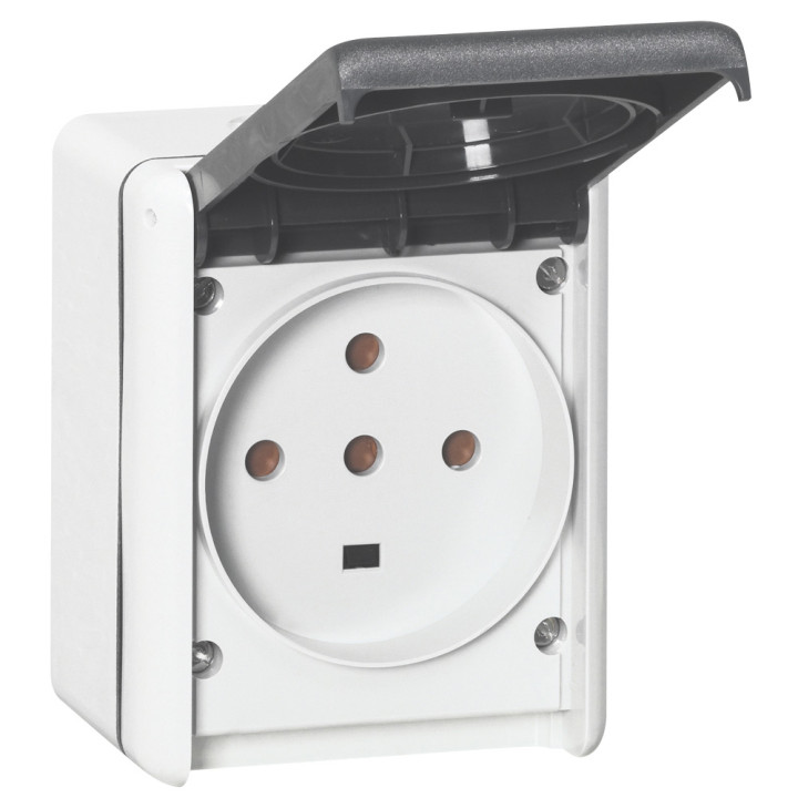 Розетка Plexo 32А 3К+Н+З IP44