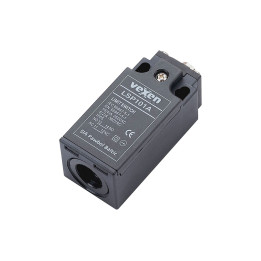 Fin de course LSP101A 1NO/1NC dans boîtier plastique IP65 avec poussoir en métal