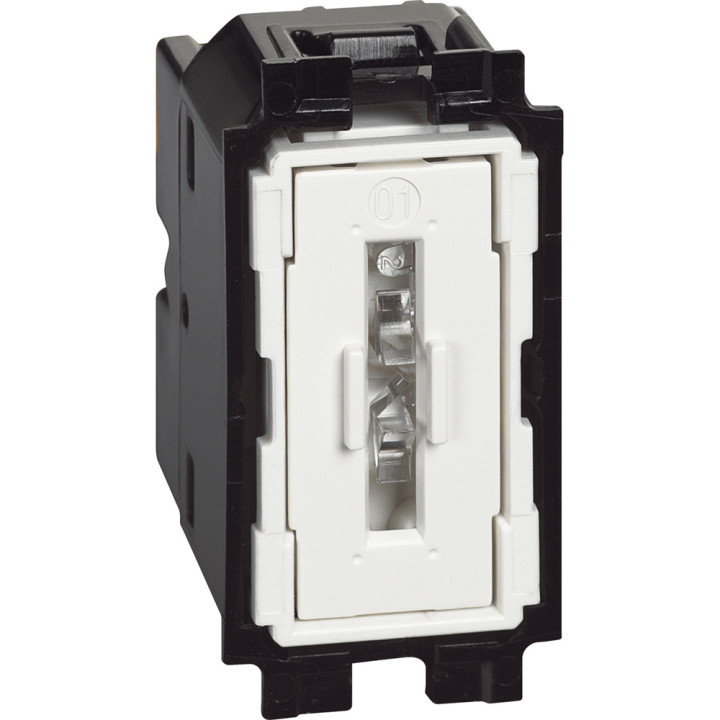 Bouton-poussoir 1P 10 AX, 250 Vac