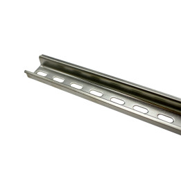 DR1501000 Rail de montage DIN/percé TH35X15 - 1m