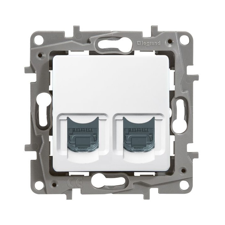 Legrand Niloe двойная розетка RJ45 Cat6 UTP