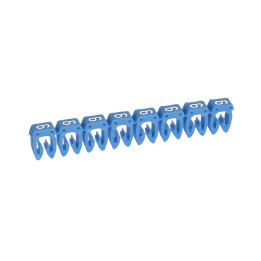Marker CAB 3 - for wiring 0.5 to 1.5 mm - number 6 - blue