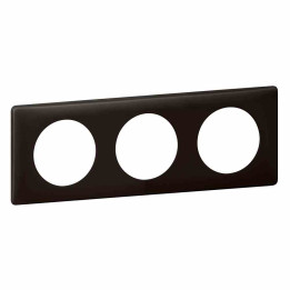 PLACCA 3 POSTI BASALTO
