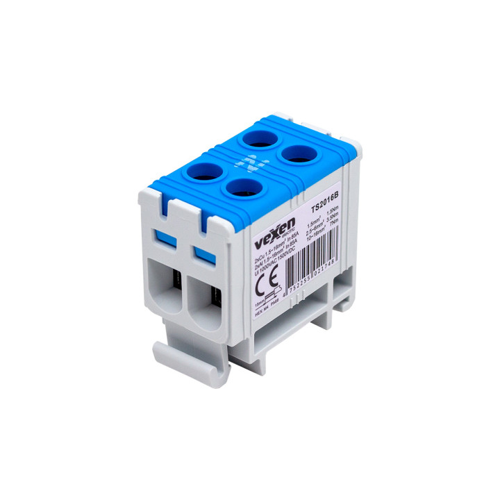 Bornier universel TS2016B N Al/Cu 2x1,5-16mm2