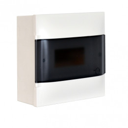 LEGRAND ARMOIRE EN SURFACE 1X8M PORTE FUMÉE BORNIER E+N
