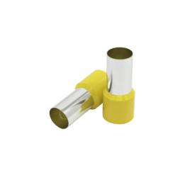Manchon d'extrémité isolé 150 mm2/27 mm, jaune, 25 pièces