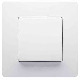 PULSANTE 6A ARTIGLIO BIANCO