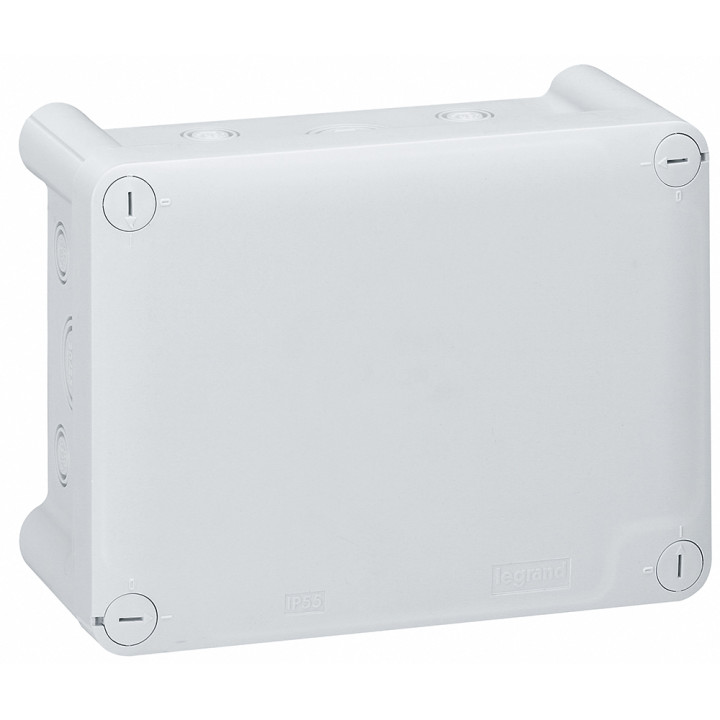 Boitier Plexo - IP 55 - IK 07 - 180x140x86 - entrées de câbles ISO défonçables