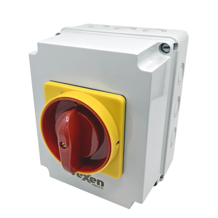 PN4RS12510LK interrupteur marche-arrêt d'urgence avec cadenassage 3P 125A IP54
