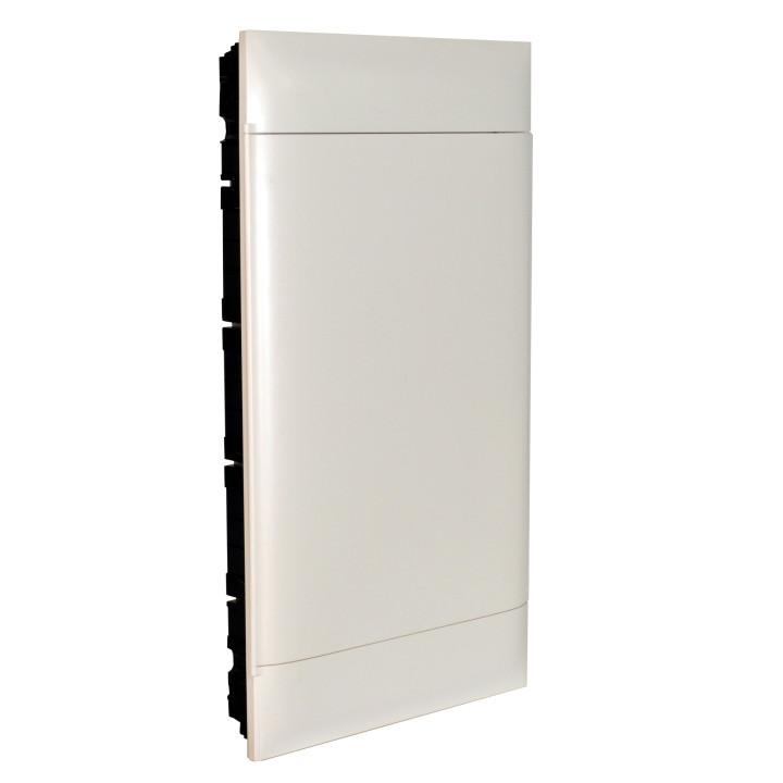 LEGRAND ARMOIRE ENCASTRÉE 4X12M PORTE BLANCHE BORNIER E+N POUR MUR EN MAÇONNERIE