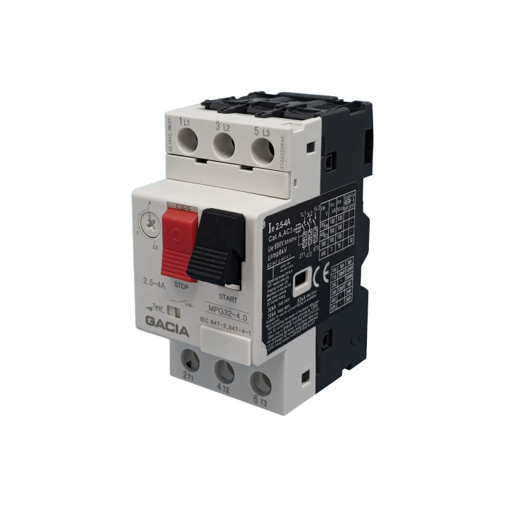 MPG32 1.6-2.5A motora aizsardzības automātiskais slēdzis