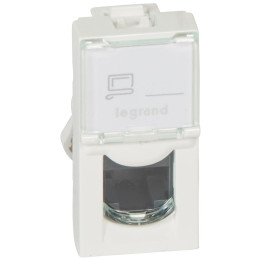 Legrand Mosaic RJ45 Cat. 5e UTP белый