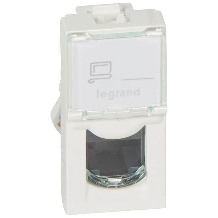 Legrand Mosaic RJ45 Cat. 5e UTP белый
