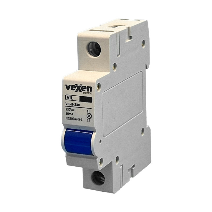 Indication LED modulaire VIL-Blue 230V AC/DC