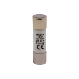 14x51 gG 20A cylindrical fuse link 500VAC