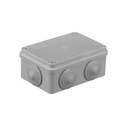 S-BOX коробка IP65, 120×80×50mm, серая