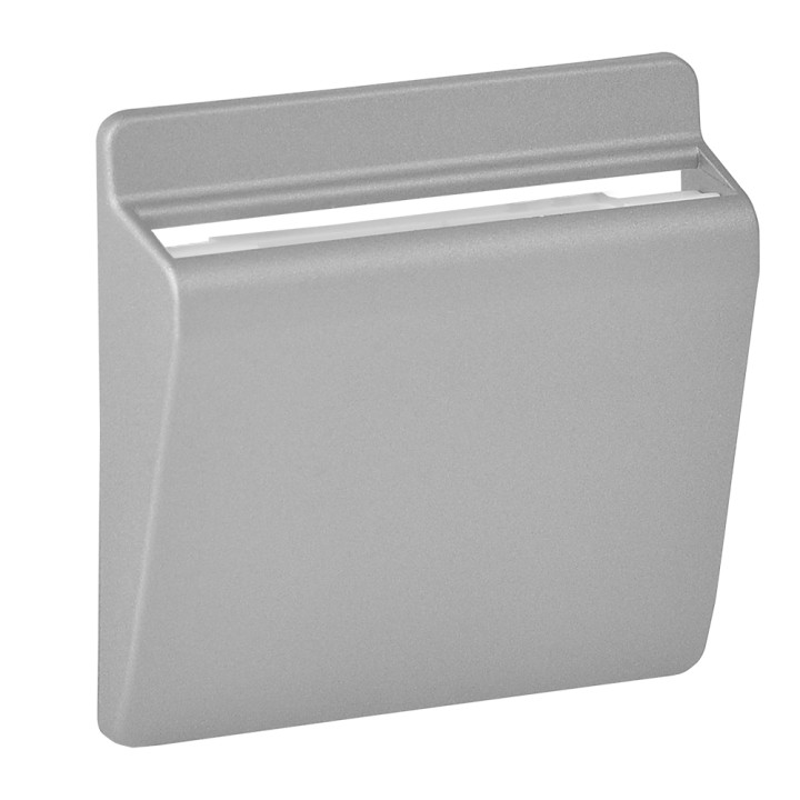 Cover plate Valena Life/Allure - keycard switch - aluminium