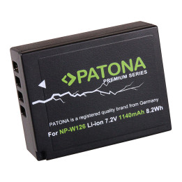 Patona PT1252 Premium Li-Ion Battery for Fujifilm NP-W126 1140mAh