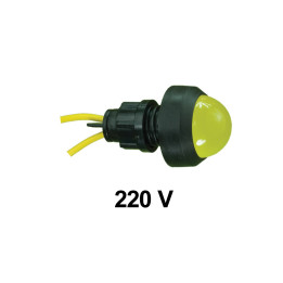 Лампочка KLP-20 жёлтая 250V, AC/DC, 20/Z  250V