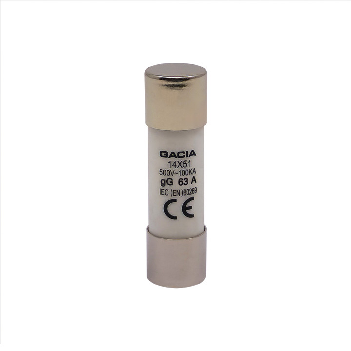 14x51 gG 63A cylindrical fuse link 500VAC