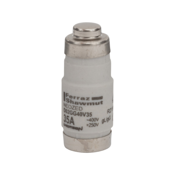 Neozed D0 fuse-link gG, 400VAC, D02, 40A, black