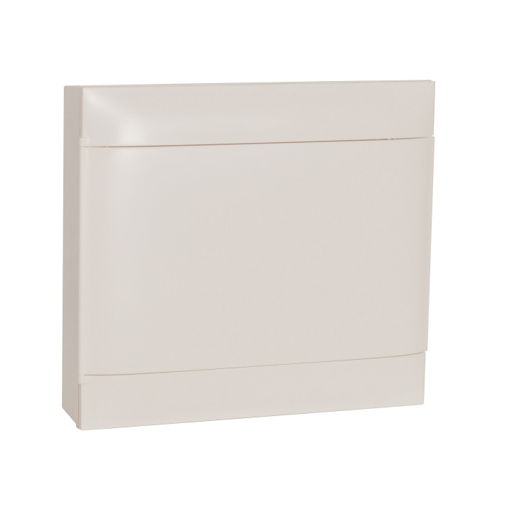 LEGRAND ARMOIRE EN SURFACE 2X18M PORTE BLANCHE TERRE + BORNIER NEUTRE