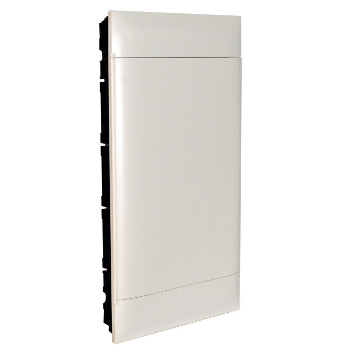 LEGRAND ARMOIRE ENCASTRÉE 3X12M PORTE BLANCHE BORNIER E+N POUR MUR EN MAÇONNERIE