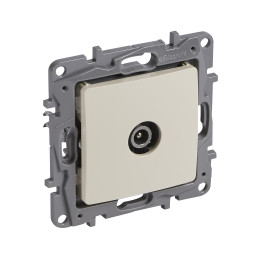TV MALE PASSTHROUGH 10DB IVORY