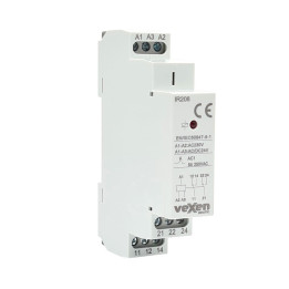 Relais intermédiaire 2CO 8A 240VAC; 24 VCA/CC IR208