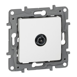 Legrand Niloe TV розетка сквозная 10dB белая
