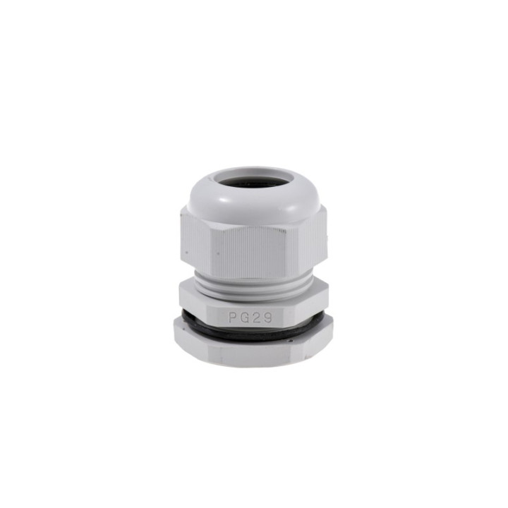 Ввод кабельный серый PG29 PVC IP67
