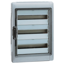 Armoire Plexo3 36 modules montage en saillie IP65 IK09 avec borniers PE+N