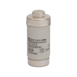 Neozed D0 fuse-link gG, 400VAC, D02, 63A, copper
